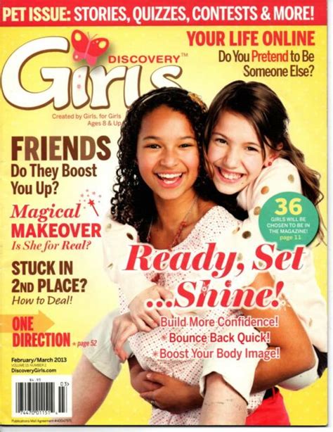 Discovery Girls Magazine Februarymarch 2013 Ebay