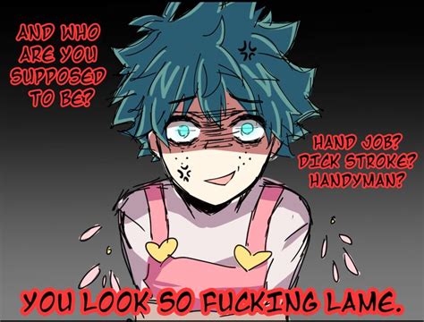 Kims Art Dump — Villain Waifu Deku Is Captured By The