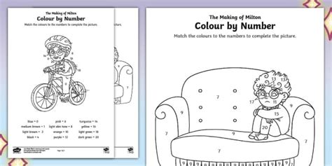 The Making Of Milton Colour By Number Teacher Made