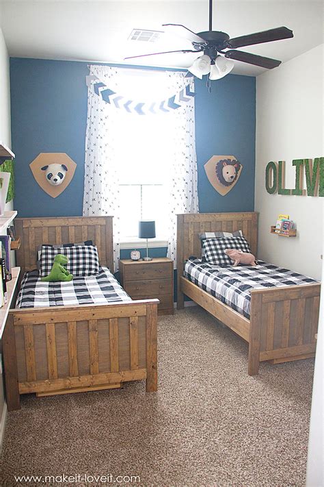 Ideas For A Shared Boys Bedroom Yay All Done Make It And Love It