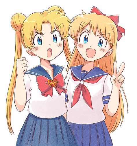 Safebooru 2girls D Aino Minako Bishoujo Senshi Sailor Moon Blonde