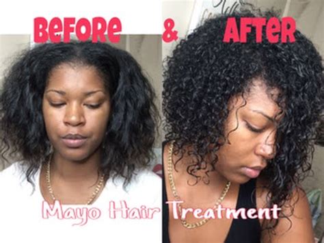 I'm a bit skeptical that the egg actually does anything, mostly has anyone ever tried something like this and are there any scientific benefits to putting raw egg in your hair? |DIY MAYO HAIR TREATMENT |Heat Damaged Hair Before and ...