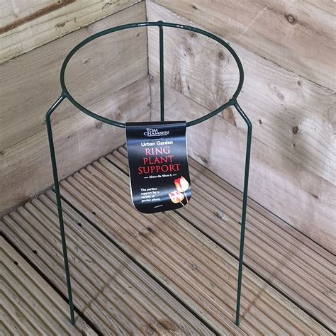 Tom Chambers Urban Metal Herbaceous Garden Plant Support Ring 30cm X 50cm