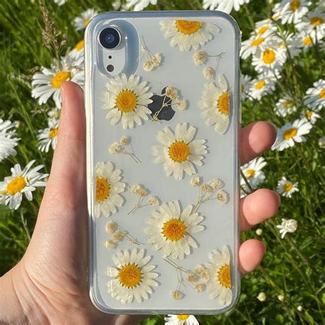 Pressed Daisy Iphone Case Zicase