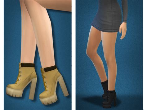 Sims 4 Ccs The Best Shoes And Boots By Senate