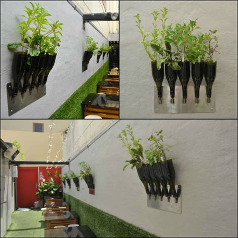 We Loved The Pendant Wine Bottle Planter Already Presented On Recyclart
