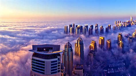 Dubai In The Fog Image Abyss