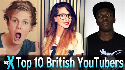 Top 10 British Youtubers Topx Ep31