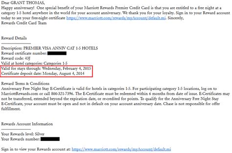 Credit card insider receives compensation from some credit card issuers as try a different phone number. Reactivate Expired Marriott Free Night Certificates