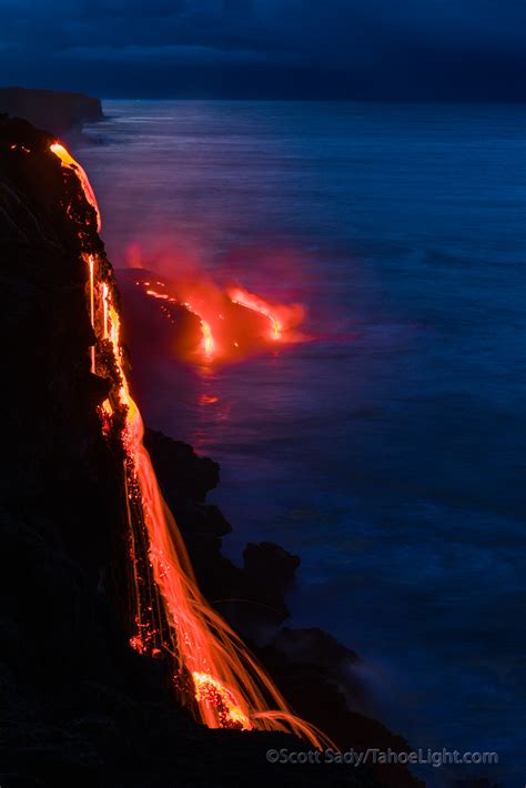 How to photograph the Hawaii Lava flow 2016 | Tahoe Light Photography