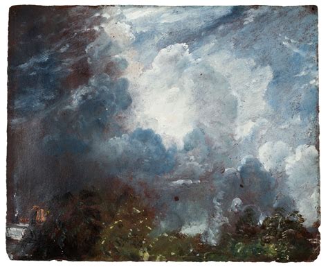 Wolkenstudie Ca 1821 1822 John Constable Haarlem Painting