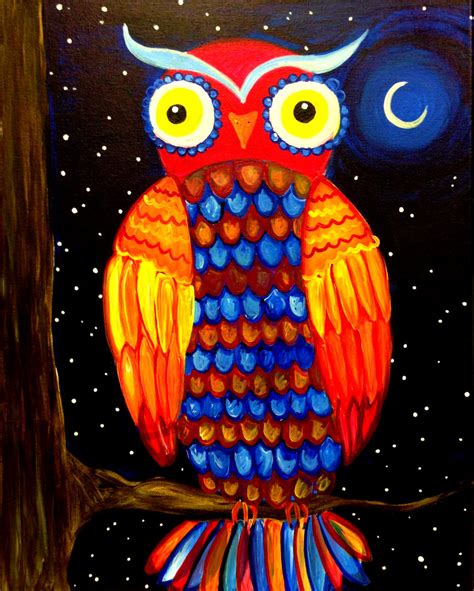 Night Owl Outer Banks Brewing Station Local Color Painting Parties