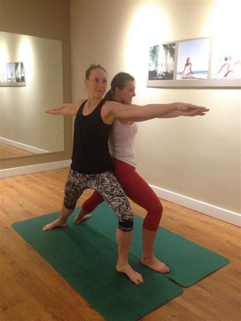 This posture is a great starting pose for any partner yoga practice, as it establishes the comfortable physical connection prior to moving into deeper postures. Teachers Notebook: Partner Poses | YogaFit Yoga Teacher ...