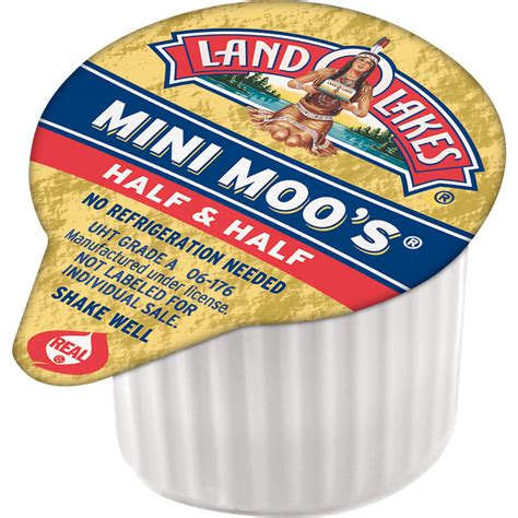 International Delight Land O Lakes Mini Moos Half And Half Cream Singles