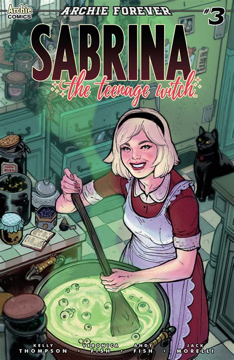 SABRINA THE TEENAGE WITCH 3 Unlettered Preview FIRST COMICS NEWS