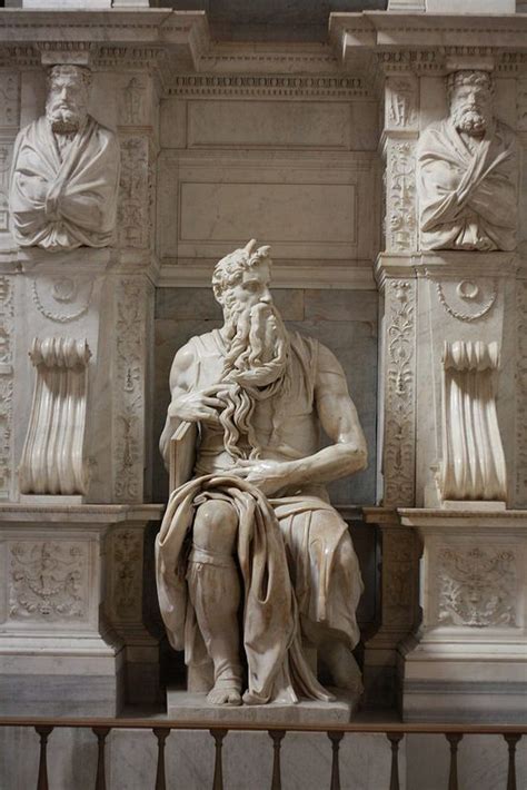 Moses Famous Sculptures Renaissance Art Michelangelo