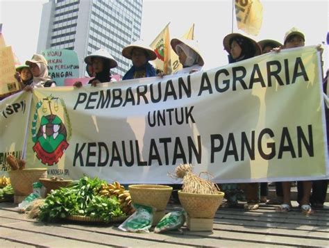 Aksi Petani SPI Peringati Hari Pangan Se Dunia Serikat Petani Indonesia