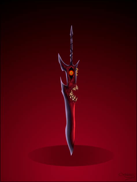 Cursed Sword By Xahes Creation On Deviantart