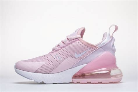 Womens Nike Air Max 270 Trainers In Whitelight Pink