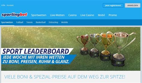 See more of sportingbet.com on facebook. Sportingbet Sport Leaderboard - Wette platzieren und ...