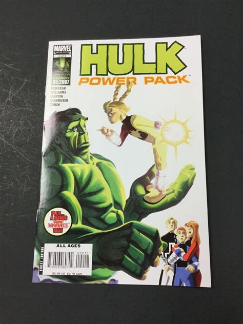 Hulkpower Pack Mini Series 1 4 Nm 2007 Marvel Comics Unlikely Team Up Comic Books Modern