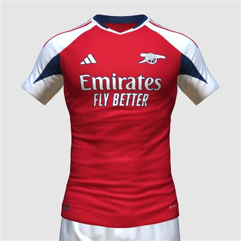 Arsenal Home Concept Alternate 1 Fifa 23 Kit Creator Showcase