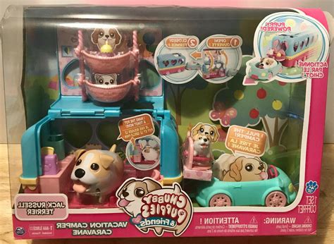 Playsets And Vehicles Jack Russell Terrier Vacation Camper Playset Chubby Puppies And Friends Playsets