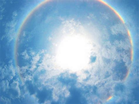 Circular Rainbow Ring Shaped Spectrum
