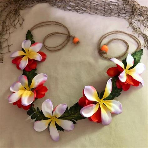 Moana Tropical Polynesian Hawaiian Flower Crown Etsy