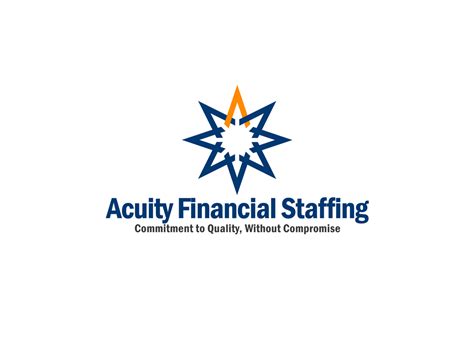 Asset Management Logo Design For Acuity Financial Staffing Commitment