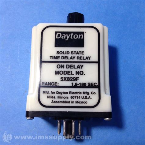 Any help would be greatly appreciateddayton time delay relay wiring diagram wiring librarydayton solid state time delay relay 6a wiring diagram fixya. Dayton 5X829F Solid State Time Delay Relay - IMS Supply