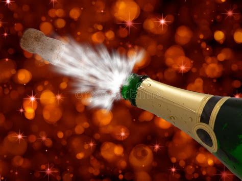 Celebration With Champagne On Party Happy New Year Stock Photo Image