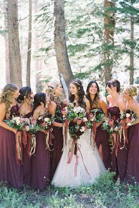 Fall Color Bridesmaid Dresses For Wedding Ideas Wedding Ideas Makeit