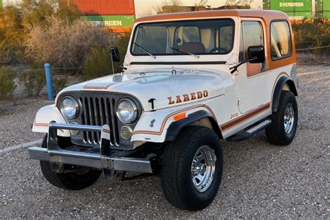 1983 Jeep Cj 7 Laredo 5 Speed For Sale On Bat Auctions Sold For