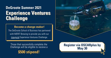 Degroote Summer 2021 Experience Ventures Challenge Degroote School Of Business