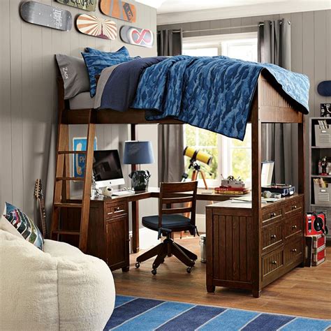 Loft Beds With Desk Turn Your Bedroom Into An Efficient Work Station