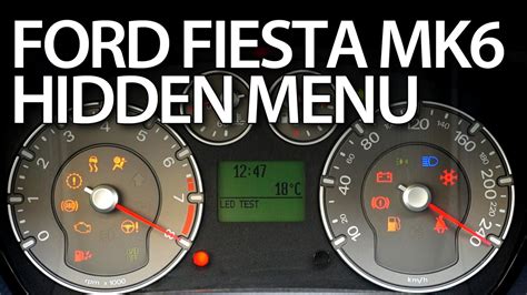 Ford Fiesta Dashboard Layout Kereta Oke
