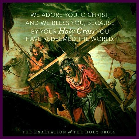 Feast Of The Exaltation Of The Cross Holy Cross Jesus On The Cross Stations Of The Cross