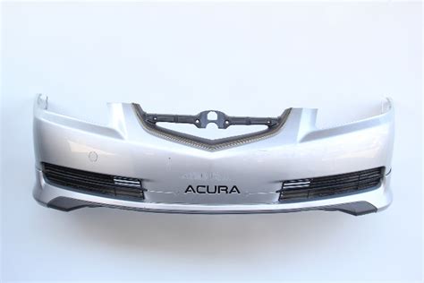 Acura Tl 04 06 Front Bumper Cover Silver W Spoiler A Spec 04711 Sep