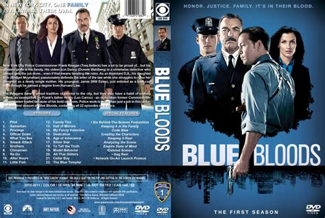 Blue Bloods Season 1 Tv Dvd Custom Covers Blue Bloods S1 St