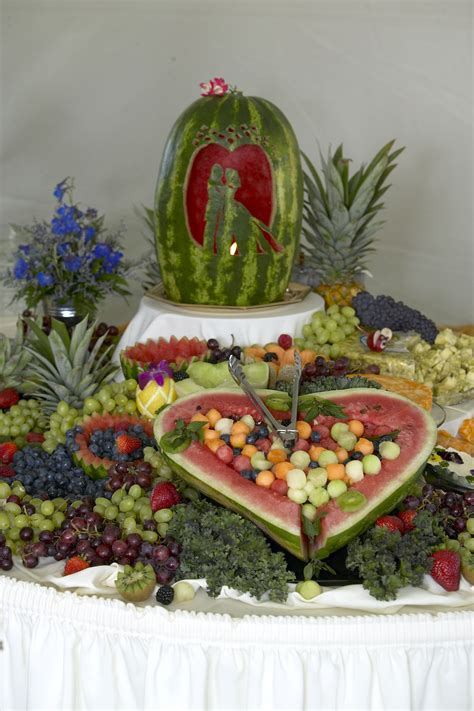Watermelon Wedding Design Fruit Displays Fruit Display Wedding