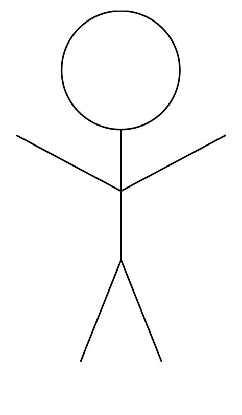 Drawing Stickman Happy Child Stick Figure Png Clip Art Library