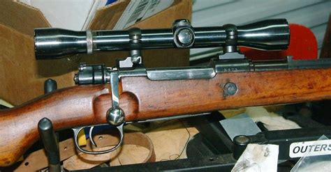 Mauser K Sniper Zf Scope Closed Loop Mount Off