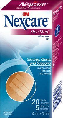 Nexcare Steri Strip 20x5 3mm X 75mm Adore Pharmacy