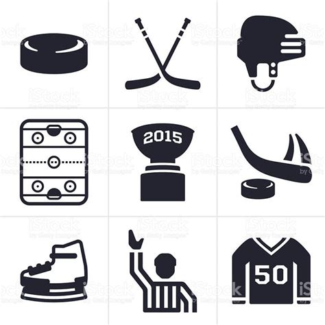 Hockey Symbols And Icons Hockey Hockey Ornaments Hockey Tattoo