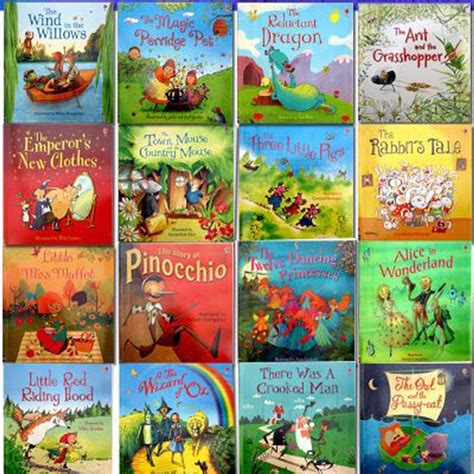 1 Book English Children Picture Book Mini Fairy Tale Stories Book Three