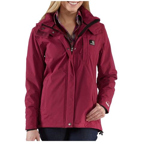Womens Carhartt® Cascade Waterproof Hooded Jacket 282541