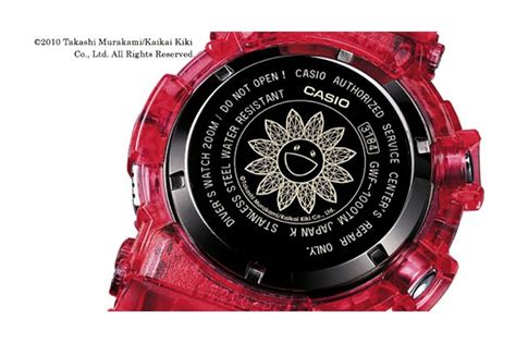 Only 300 pieces will be produced. !CONS IN THE MAKING: Takashi Murakami x Casio G-SHOCK ...