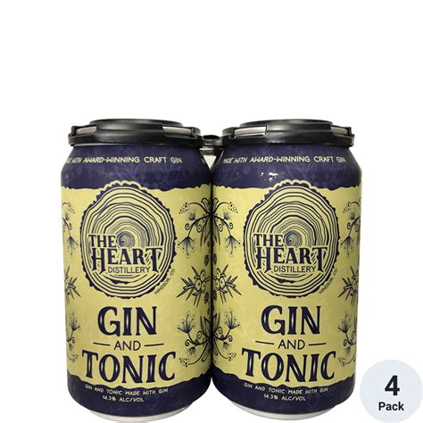 The Heart Distillery Gin And Tonic Total Wine And More