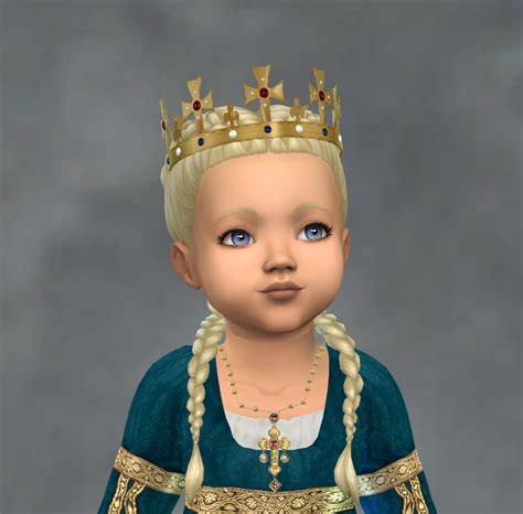 Royal Crown And Royal Cross Necklace The Sims 4 Create A Sim Curseforge
